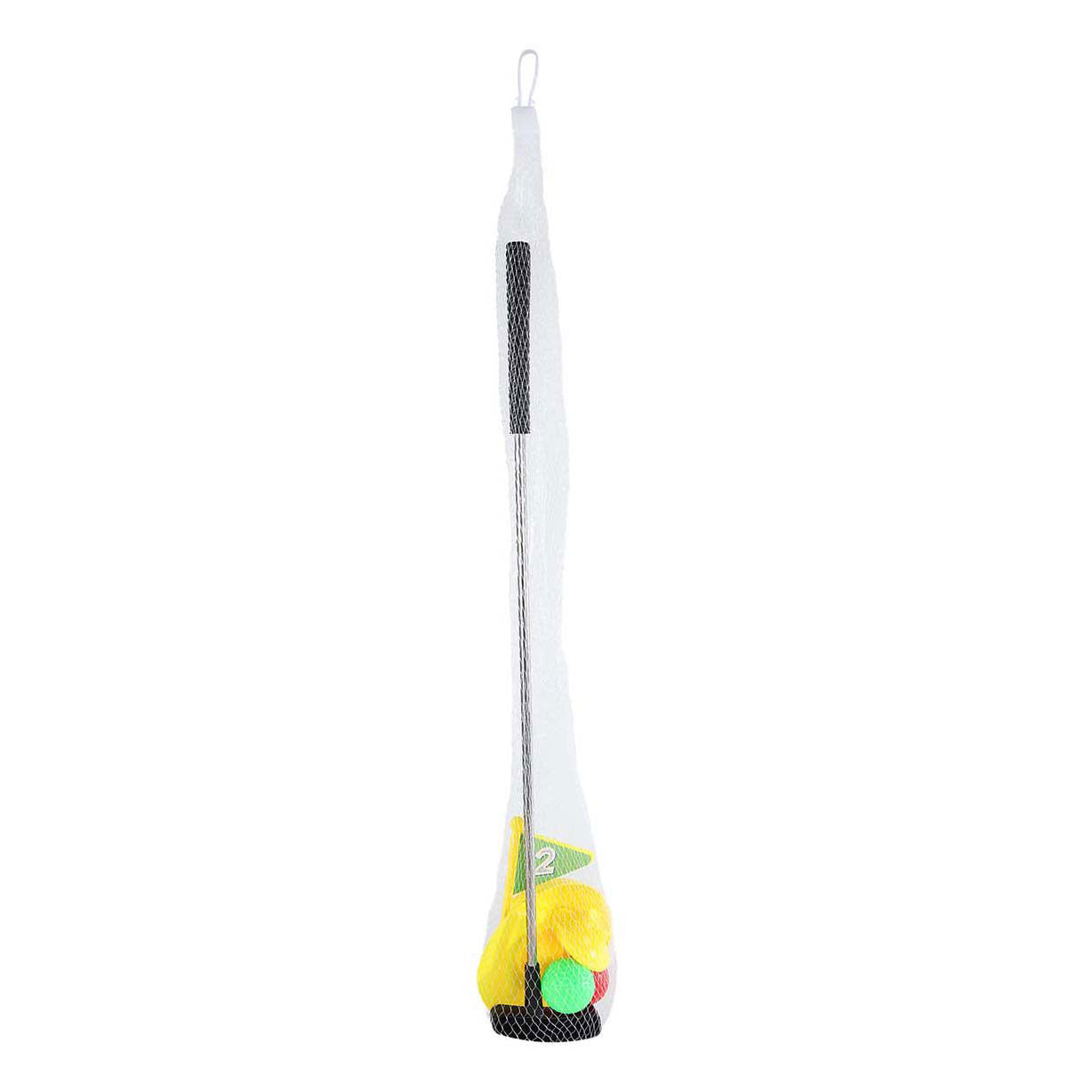Sun Fun golfset met 3 ballen en putje