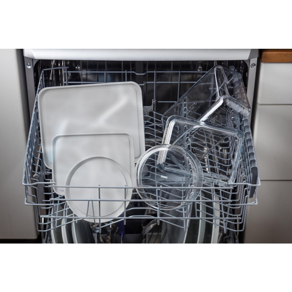 PYREX cook freeze glazen ovenschaal + deksel 4l transparant