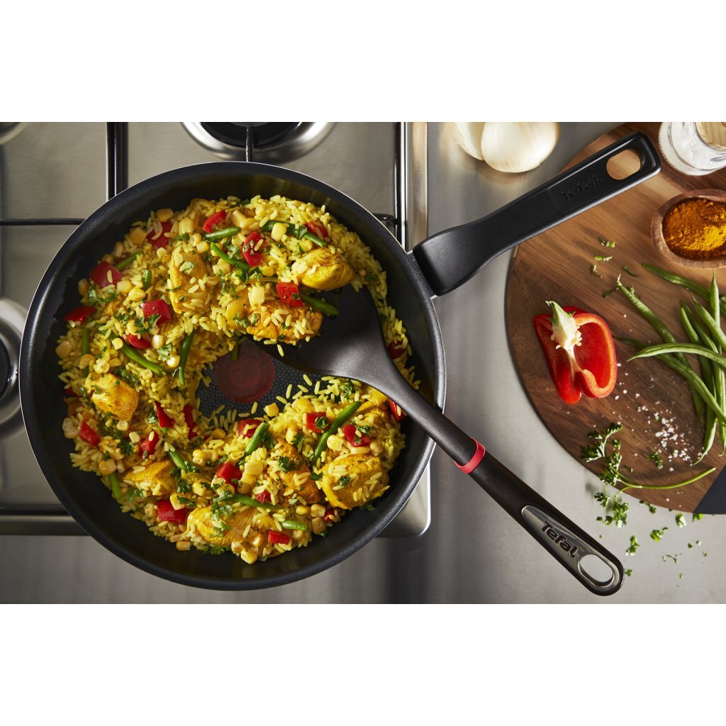 Tefal Kookgerei Tefal xl force koekenpan 28 cm zwart