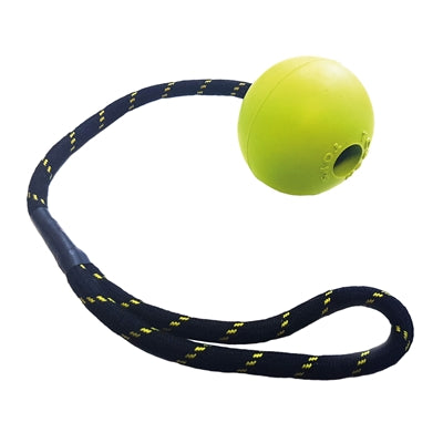 Happy Pet tough toys floater rubber bal touw assorti