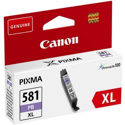 Inktcartridge Epson CLI-581XL 2053C001 foto blauw