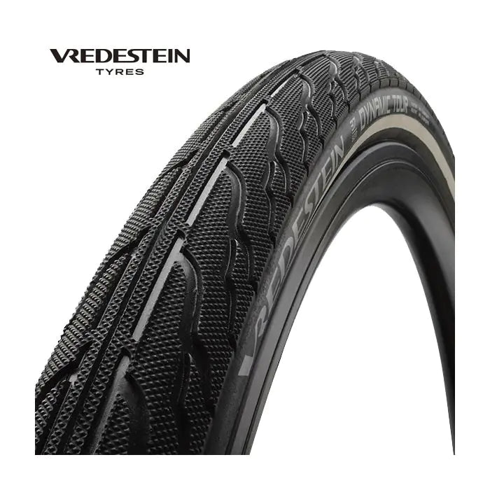 VREDESTEIN 28x1 5 8x1 1 4 (32-622) dynamic tour zwart reflex draad 28451