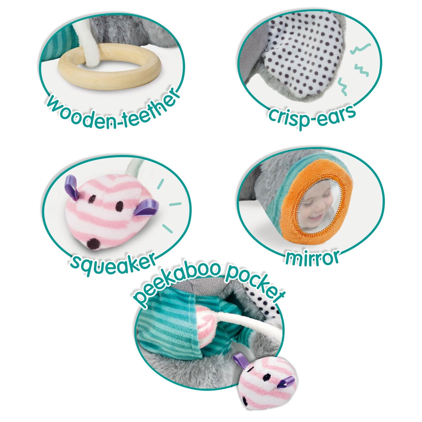 SES Creative Ses tiny talents olfi sensory olifant