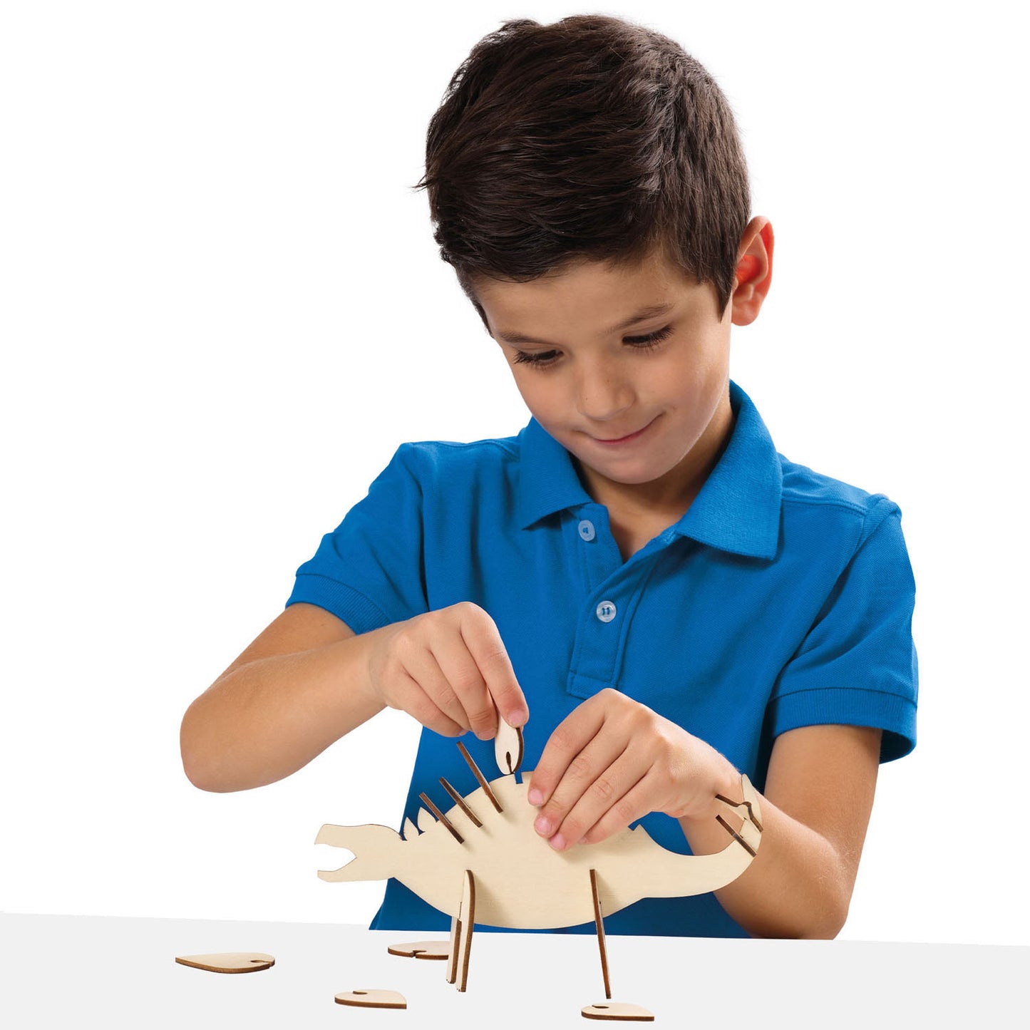 SES Creative Ses houten dino glow in the dark