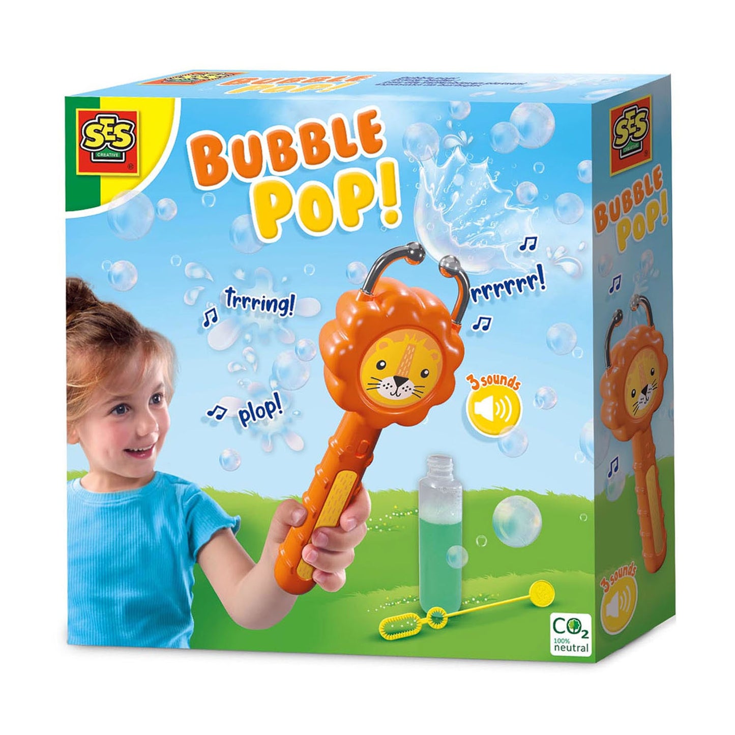 SES bubbel pop! - leeuw