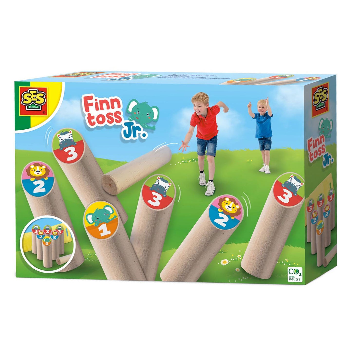 SES fintoss - fins kegelen junior