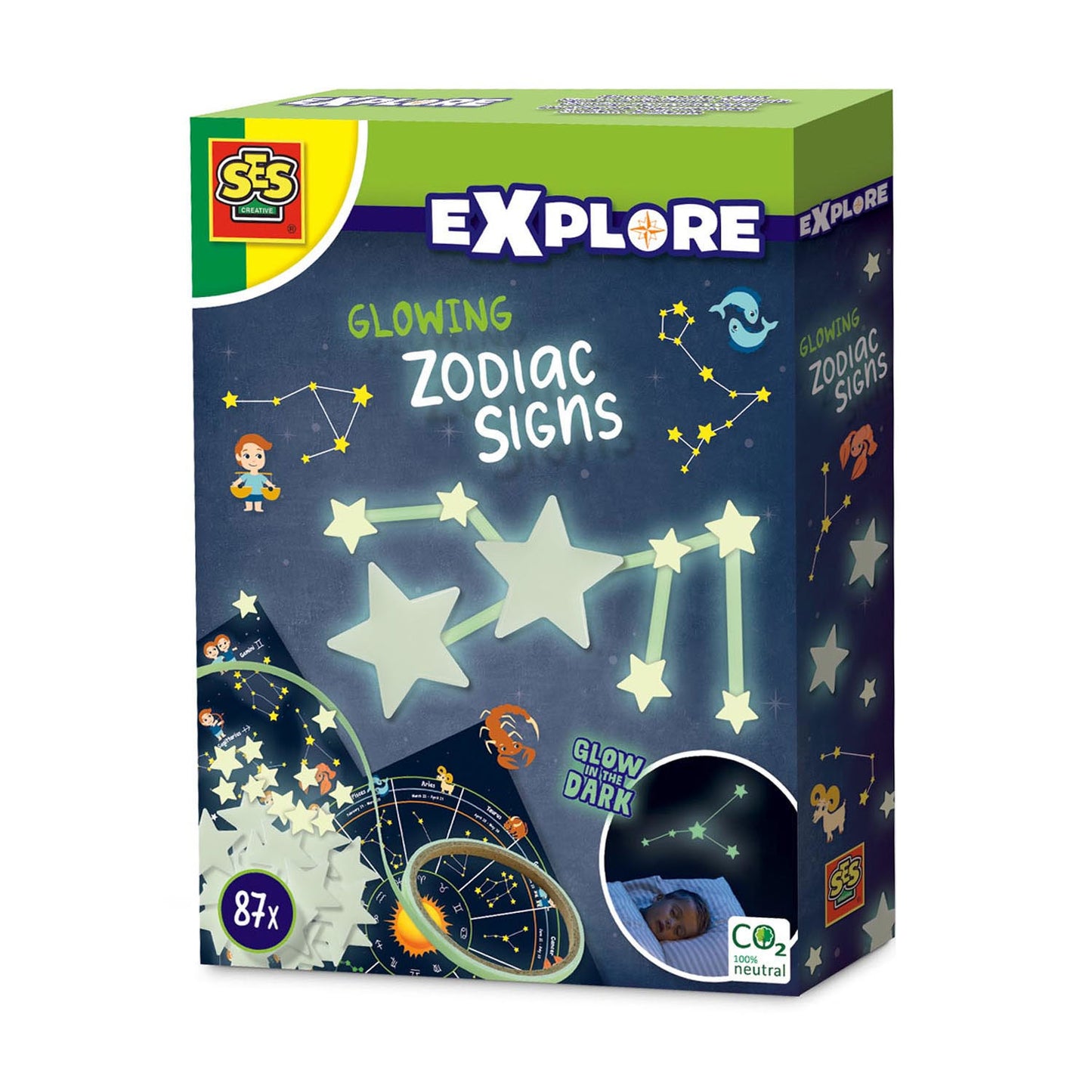 SES explore - glowing sterrenbeelden