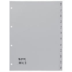 Tabbladen Hetzel 12 tabs A4