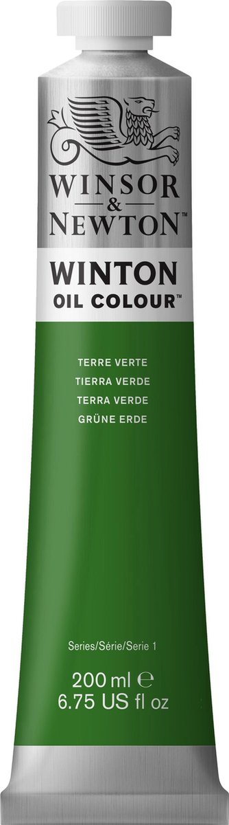 Winsor Newton winton oil colours 200ml terre verte