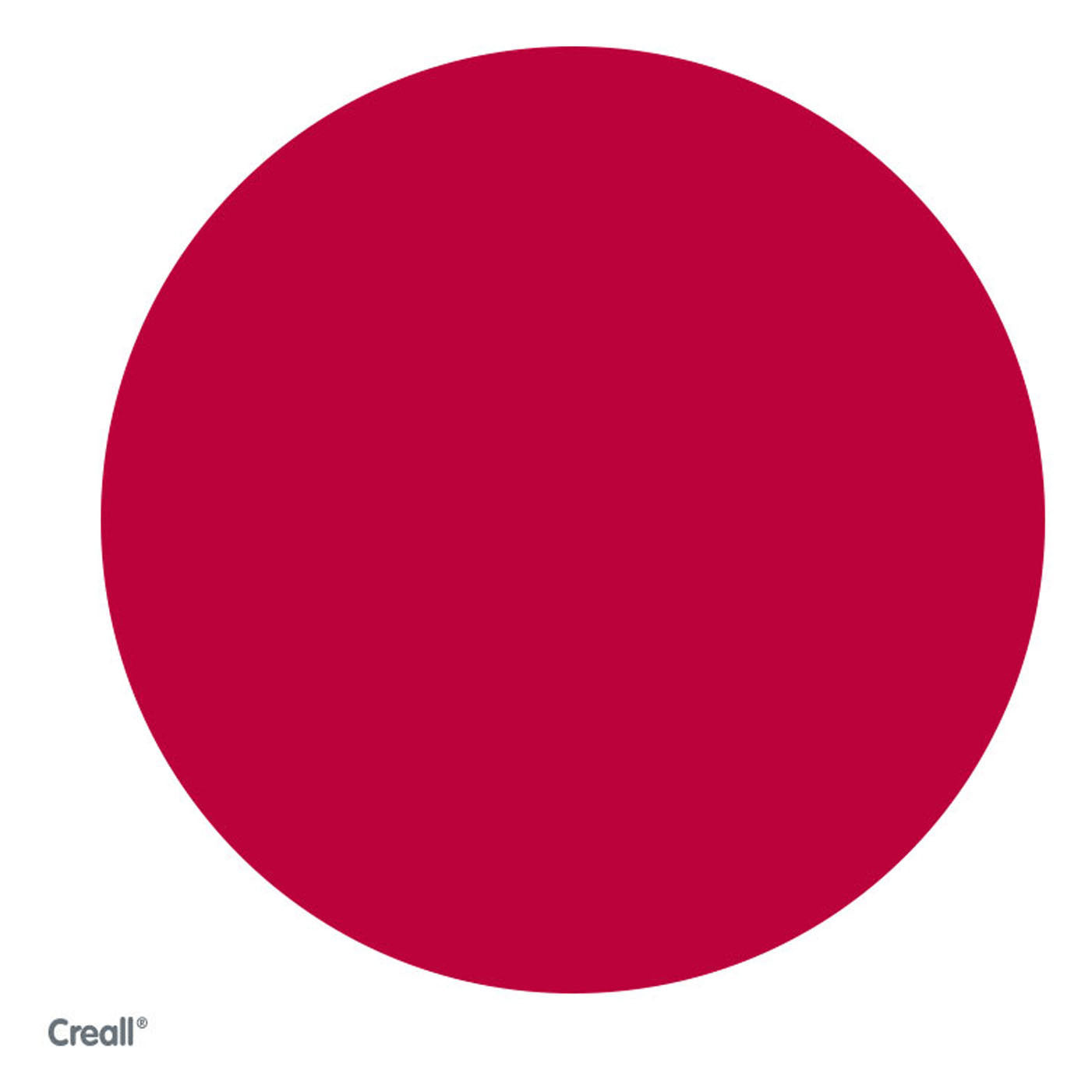 Creall Plakkaat verf - rood - 1000ml
