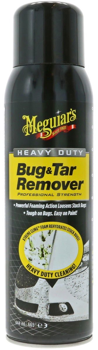 Meguiar's Meguiar’s heavy duty bug tar remover 425ml – insectenverwijderaar auto – xtreme cling schuim – verwijdert hardnekkig vuil