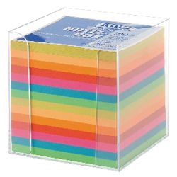 Transparante plexiglashouder + navulling Folia 700 vel 9x9 cm