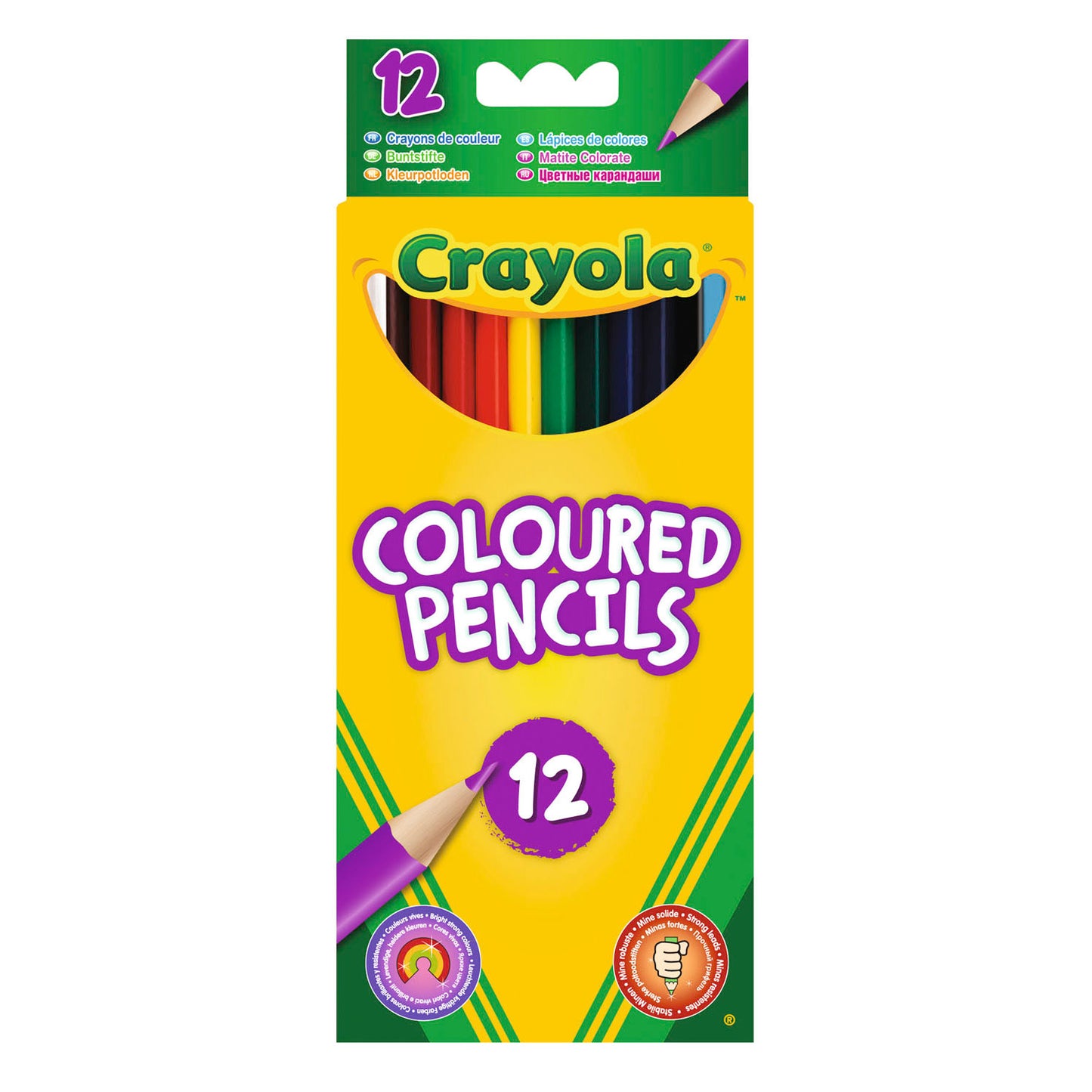 Crayola kleurpotloden, 12st.