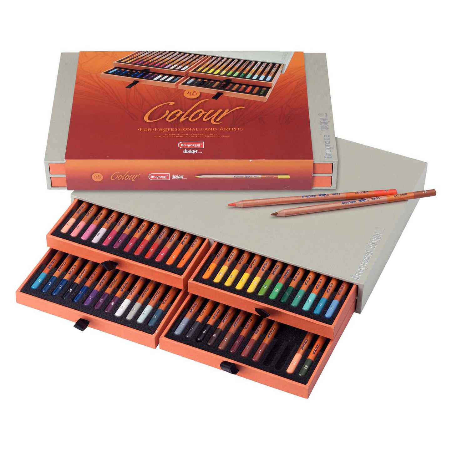 BRUYNZEEL colour box 48 kleurpotloden