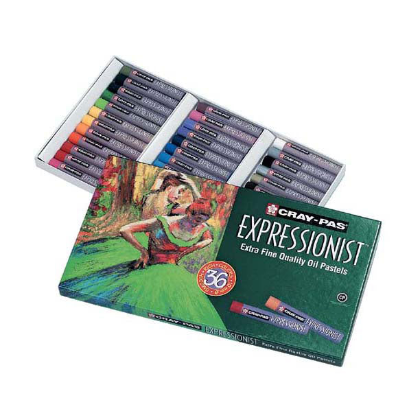 Sakura cray-pas expressionist set 36 oliepastels