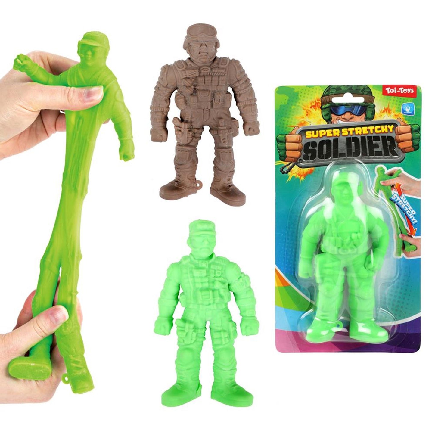 Toi-Toys Toi toys alfafox stretchy soldaat