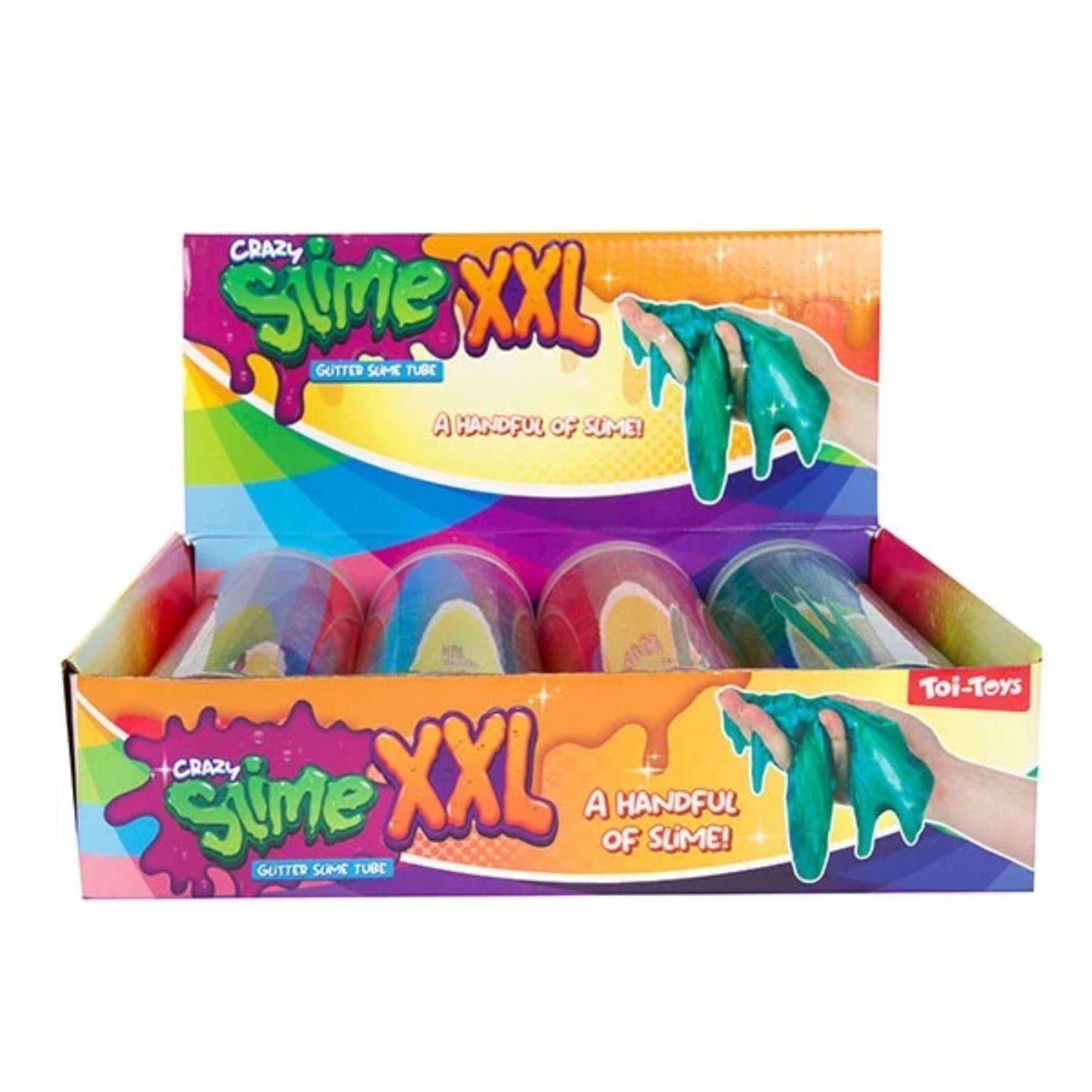 Toi-Toys Toi toys crazy slime glitter in koker