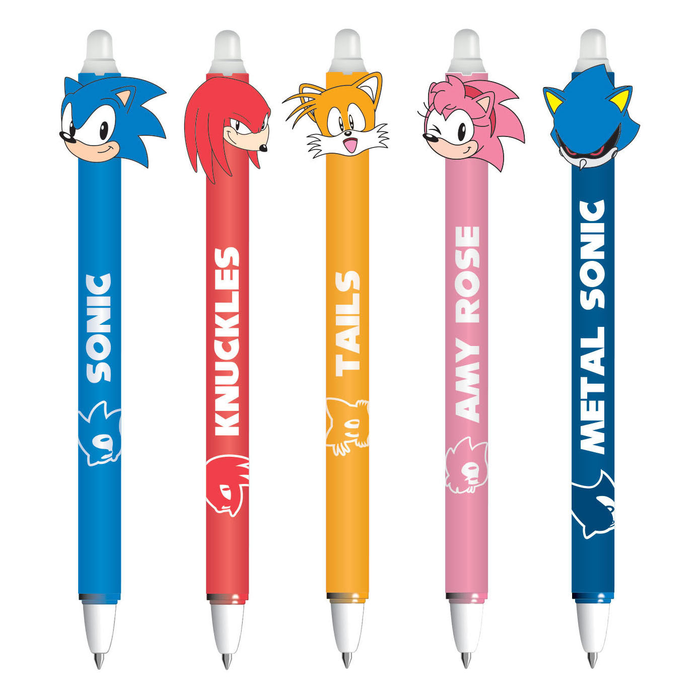 Sonic the hedgehog uitwisbare gelpen