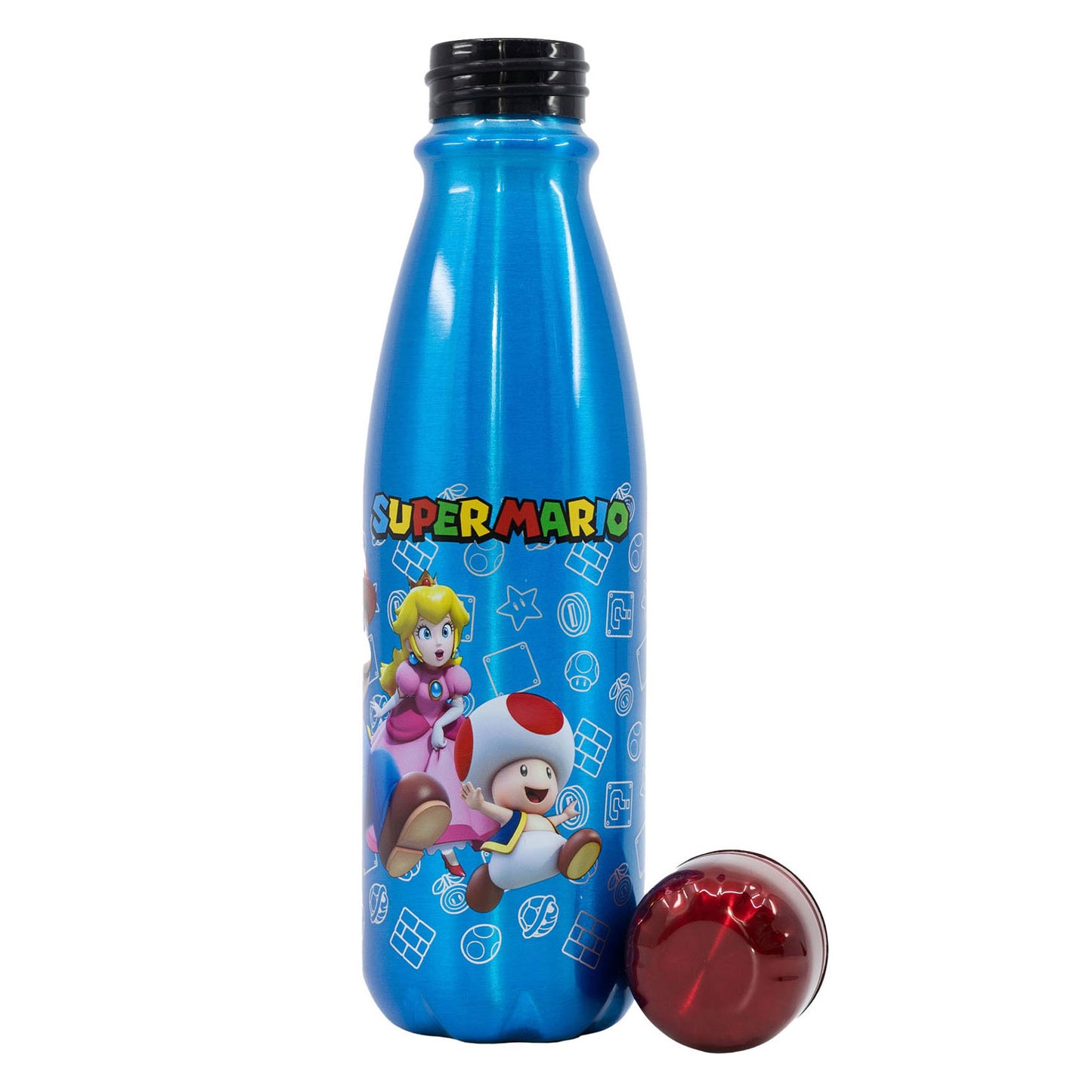 Super Mario Drinkfles aluminium , 600ml