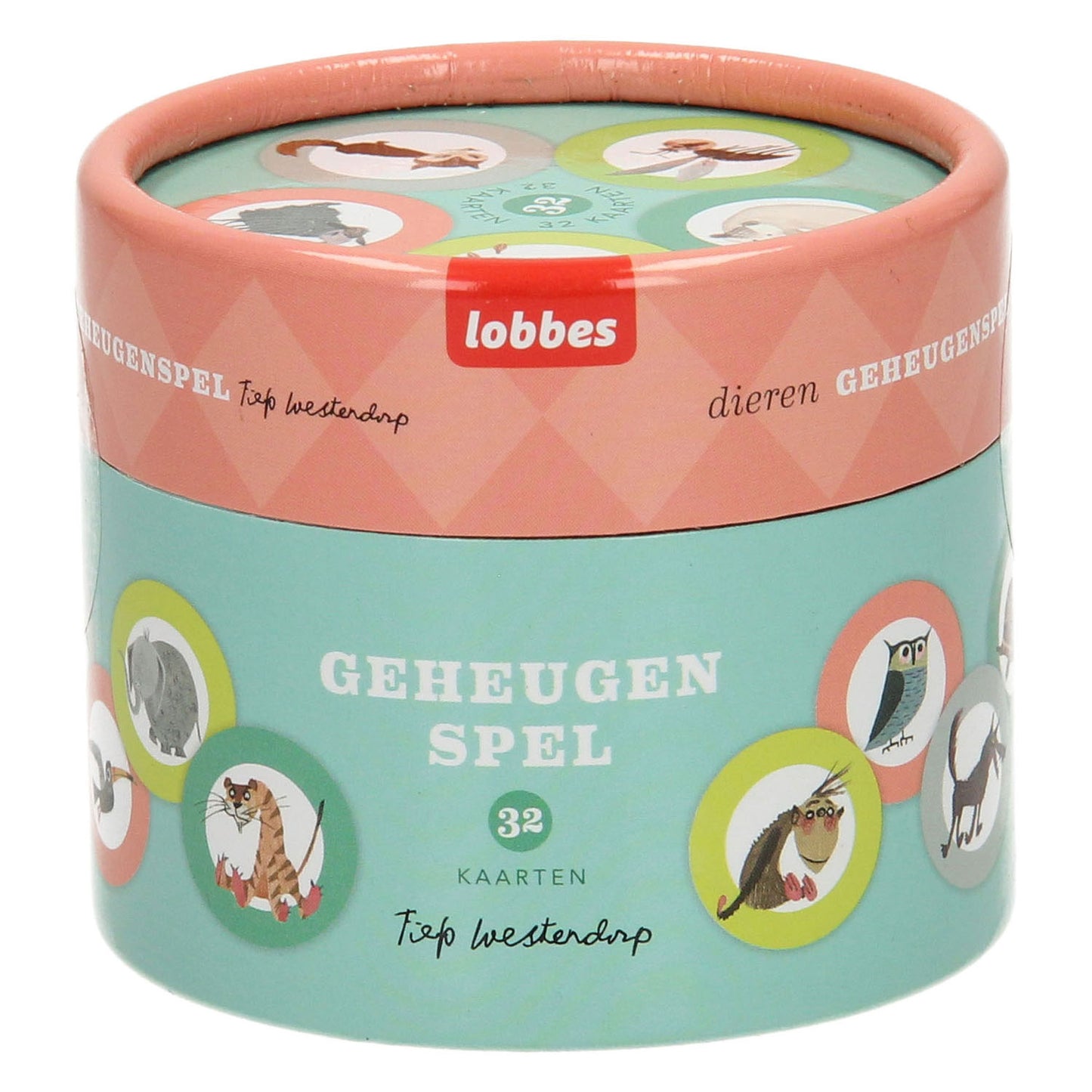 Lobbes Memospel dieren van fiep, 32dlg.