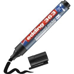 Boardmarker 363 Edding schuine punt 2-5mm zwart