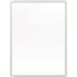 Zichtpanelen Durable 560610 grijs 5 stuk