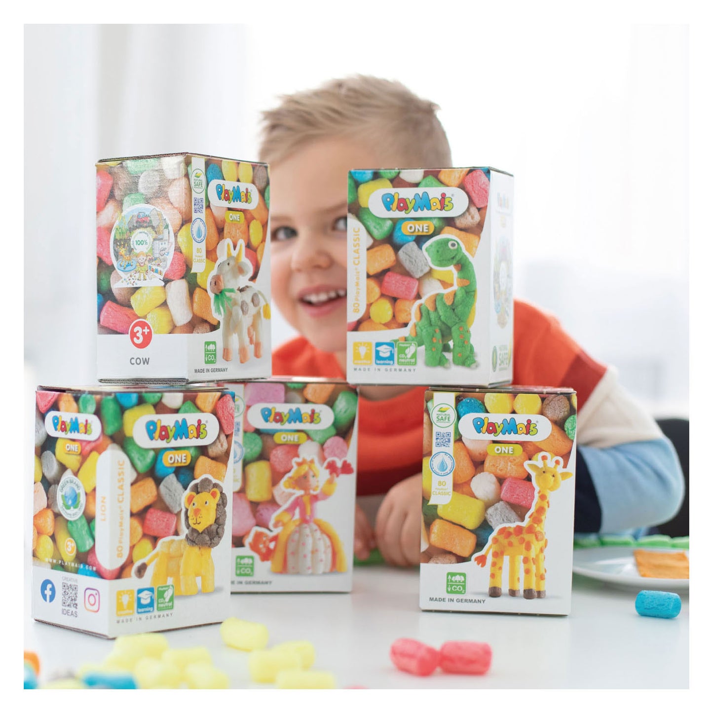 PlayMais one dinosaurus (> 70 stukjes)