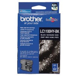 Inkjetcartridge Brother HC LC1100HYBK zwart 900 pagina´s
