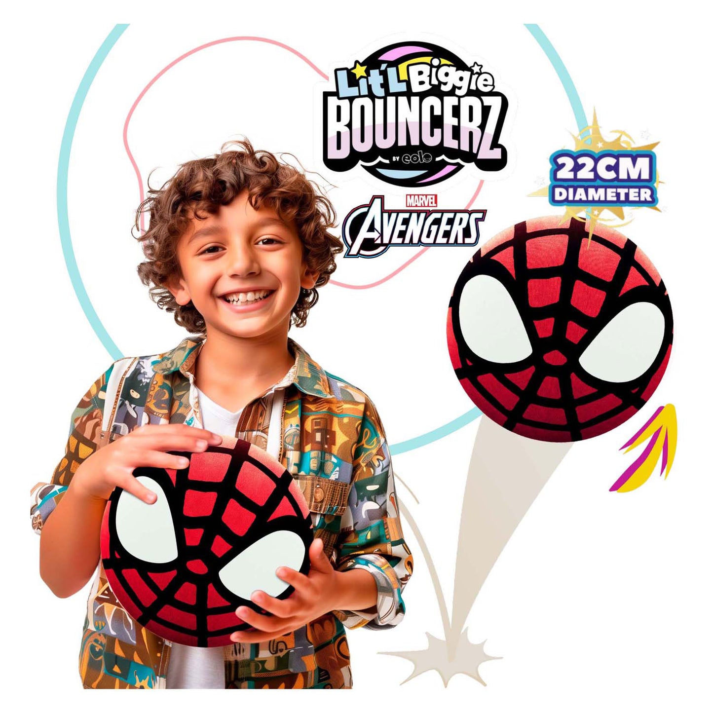 Gear2 Lit'l biggie bouncerz spiderman