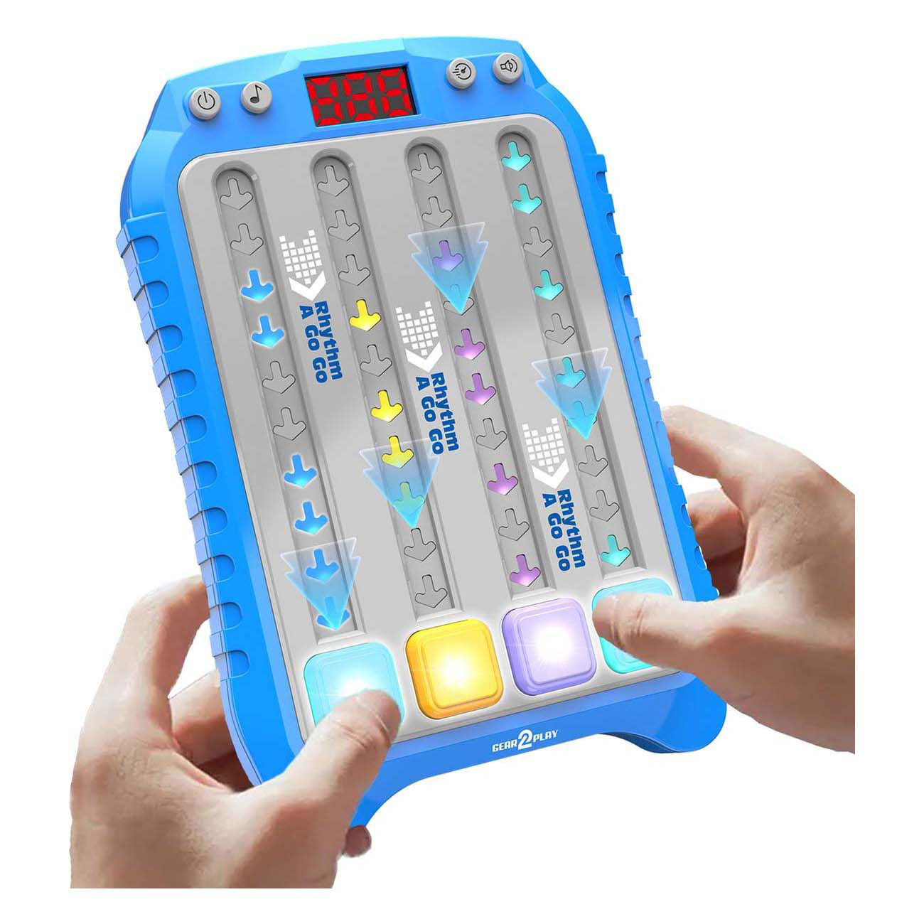 Gear2Play rhytm a go volg het ritme spel blauw