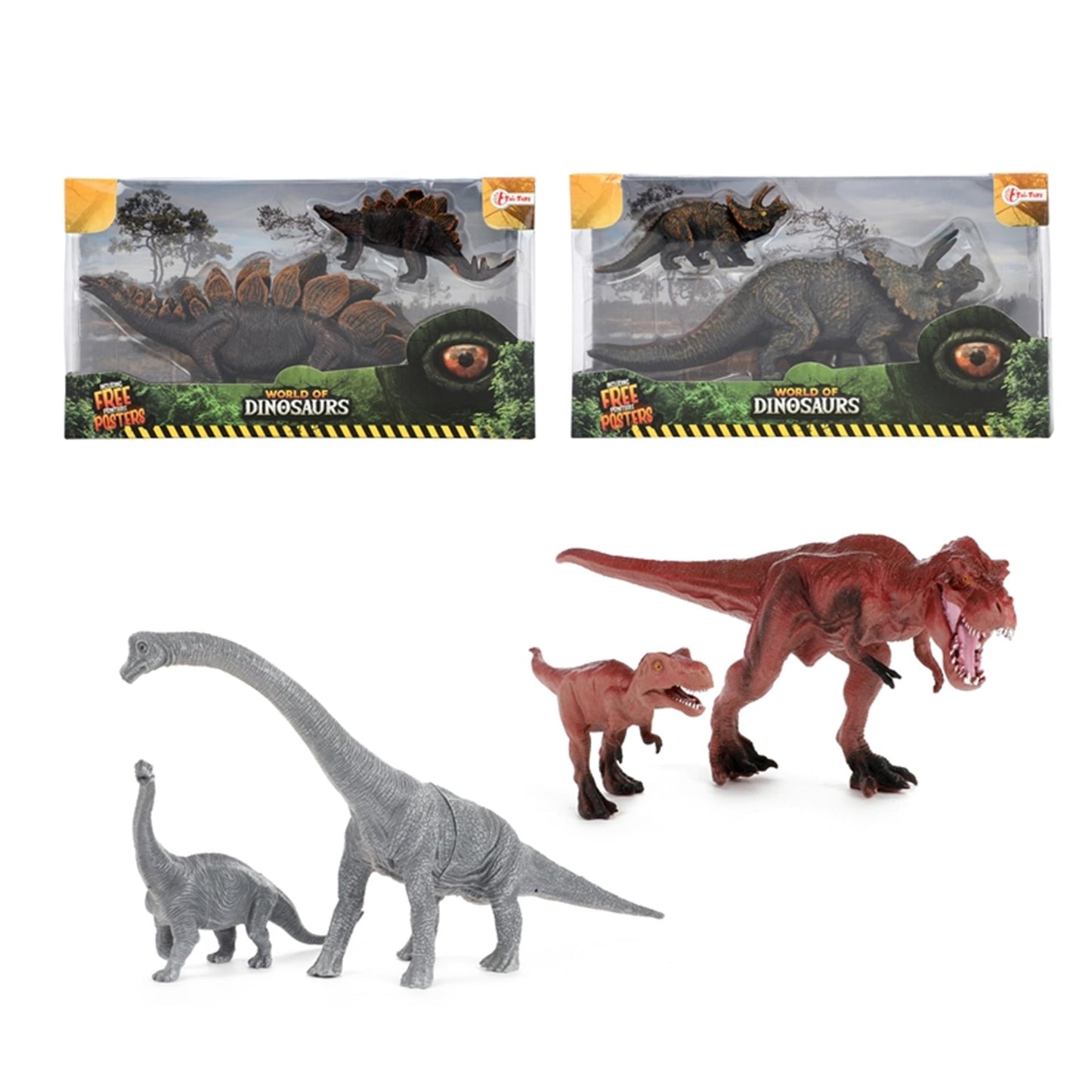 Toi-Toys Toi toys world of dinosaurs moeder+kind