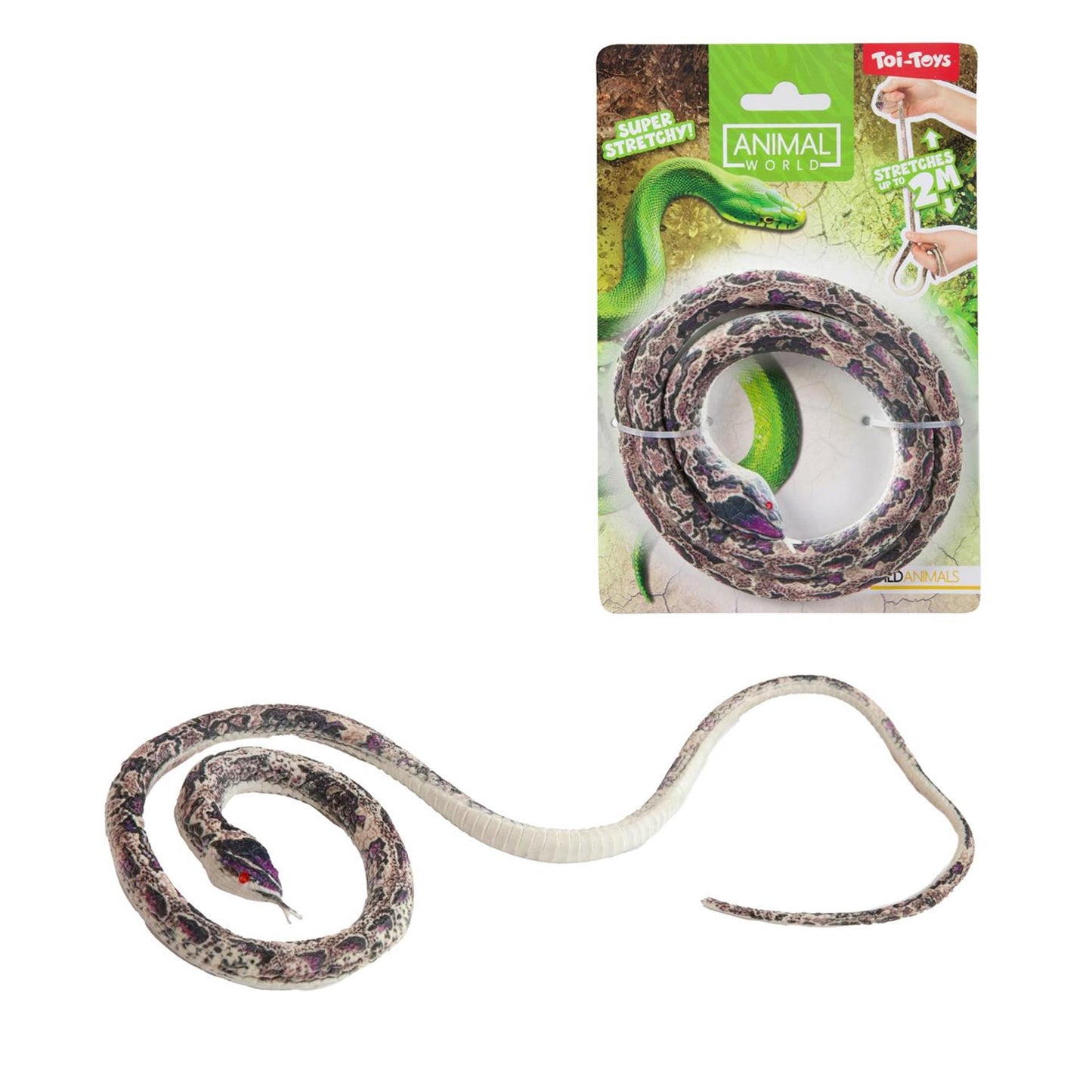 Toi-Toys Levensechte slang, 60 cm