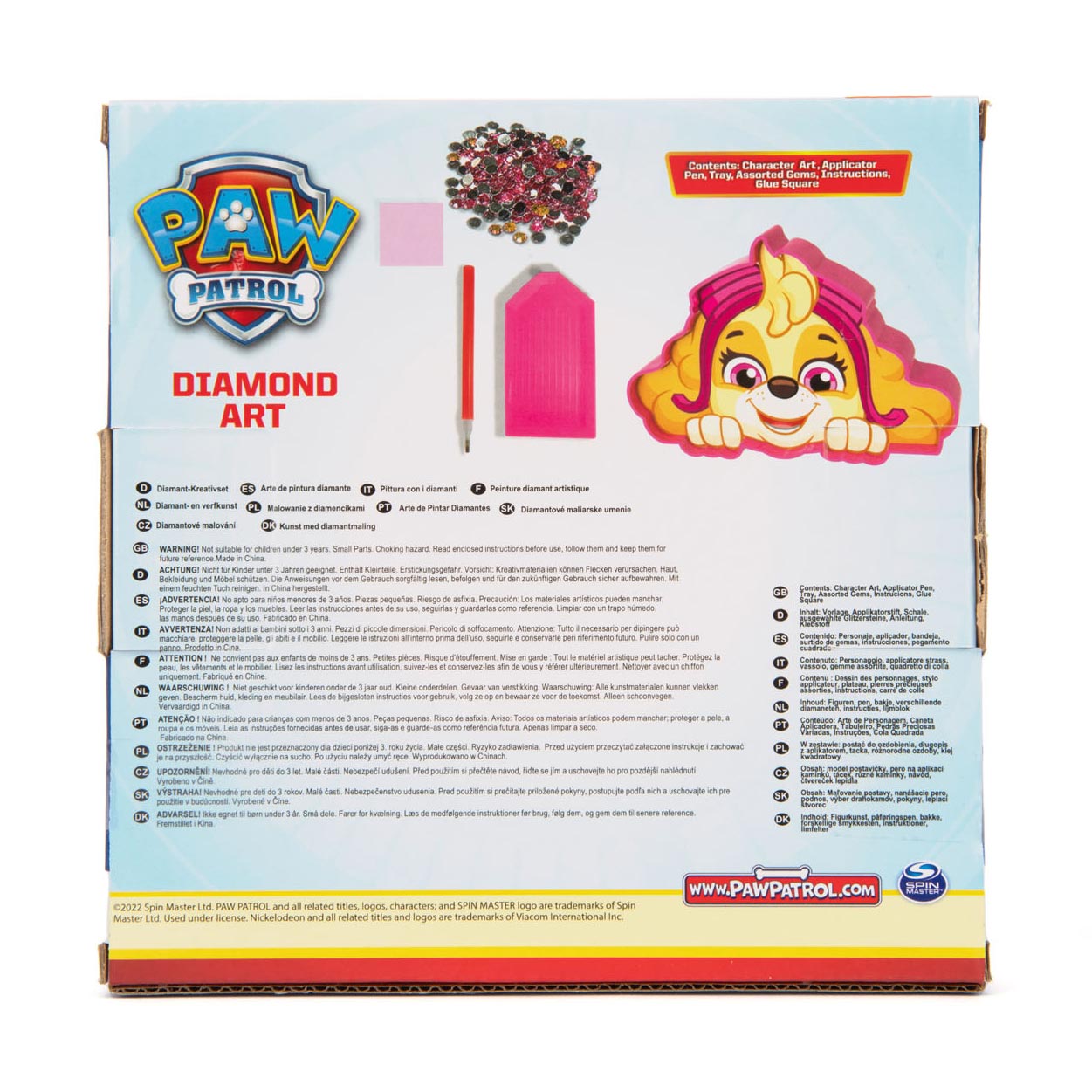 Sambro Paw patrol diamond painting art - skye