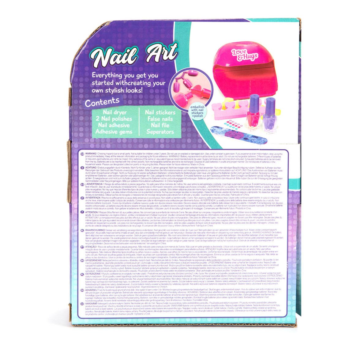 Sambro Love and hugs manicure-pedicure set