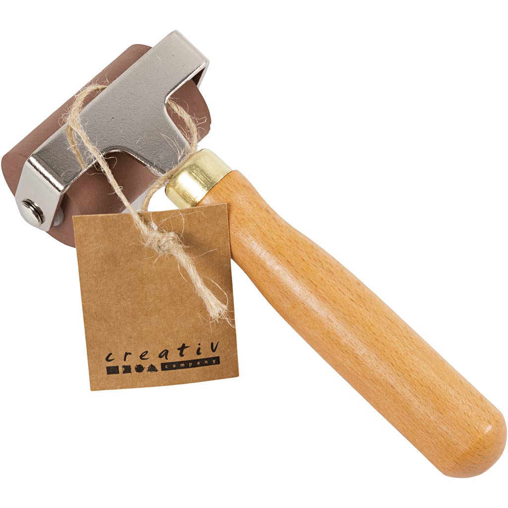 Creativ Company Https: www.cchobby.nl rubberen-roller-linoleumroller-b-4-90-cm-d-3-cm-1-stuk