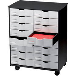 Mobiel ladeblok Paperflow 71,5 x 58 x 34,3 cm Grijs