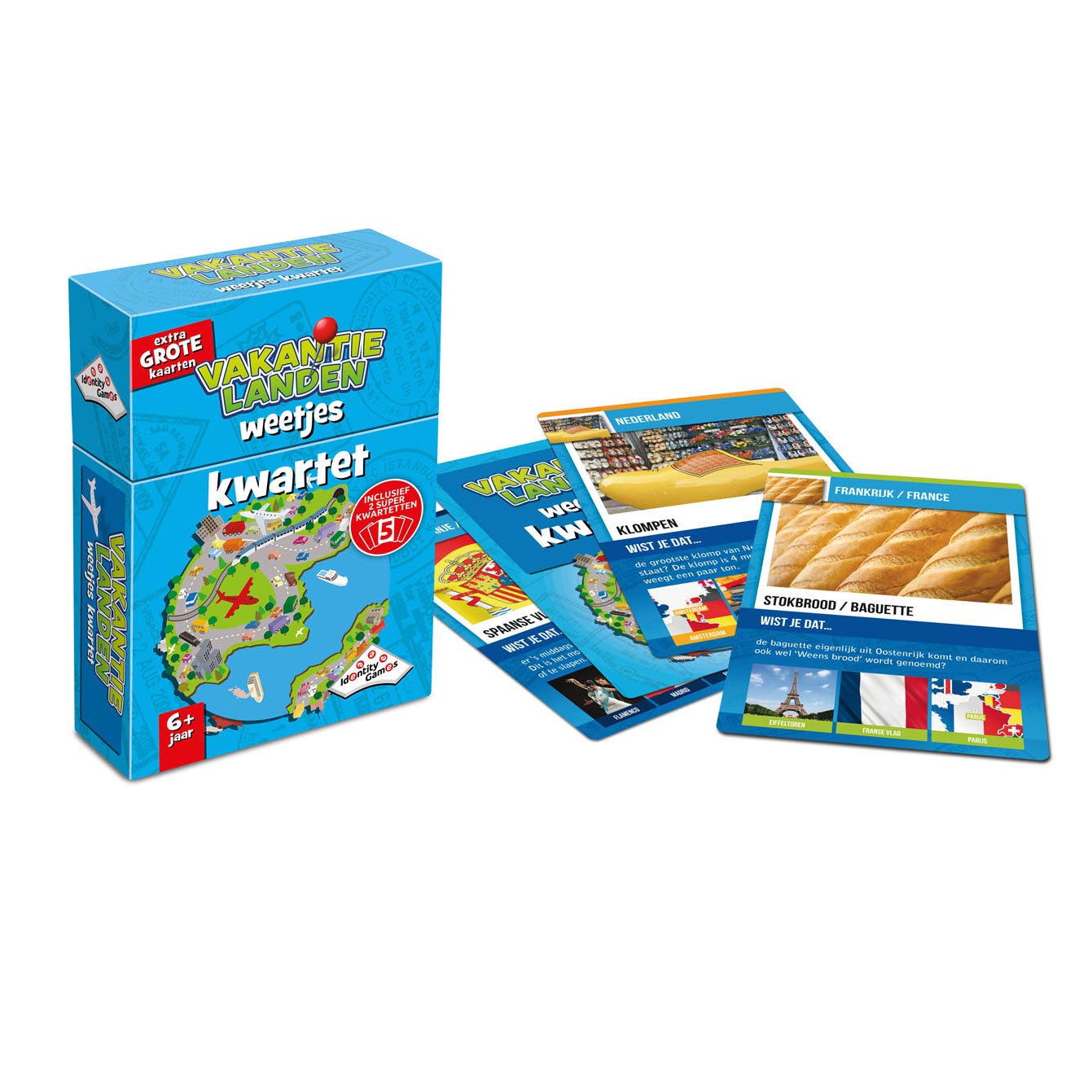 Identity Games Landen weetjes kwartet