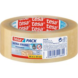 Verpakkingstape tesapack PVC Transparant