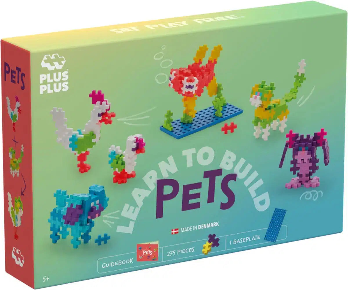 Plus-Plus Plus plus learn to build pets huisdieren