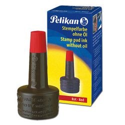 Stempelinkt Pelikan 4k 28ml Rood