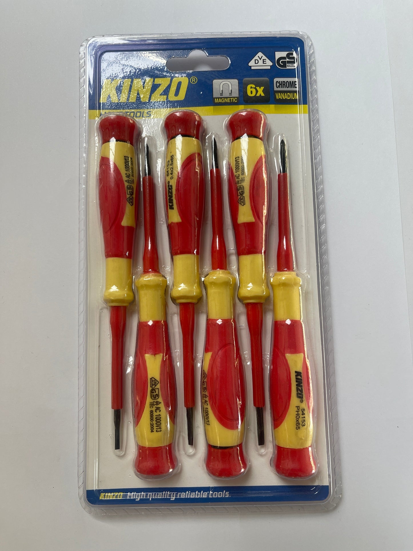 Roveba Kinzo schroevendraaierset 6-delig