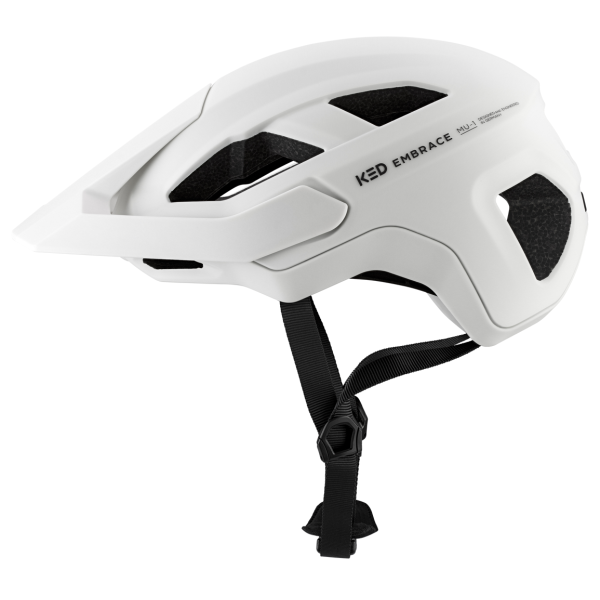 Ked Fietshelm embrace m (54-58cm) - mat wit