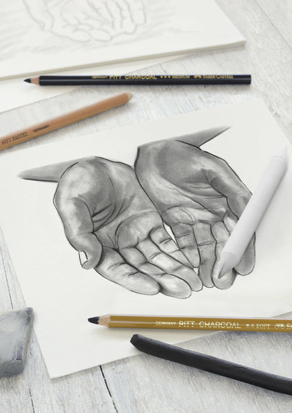 Faber-Castell Faber castell fc-114002 houtskoolset 7-delig