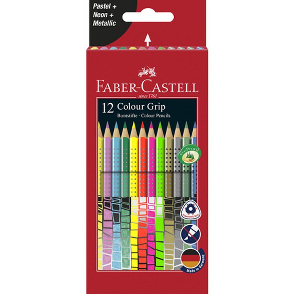 Faber-Castell Kleurpotlood faber castell colour grip kleurenassortiment