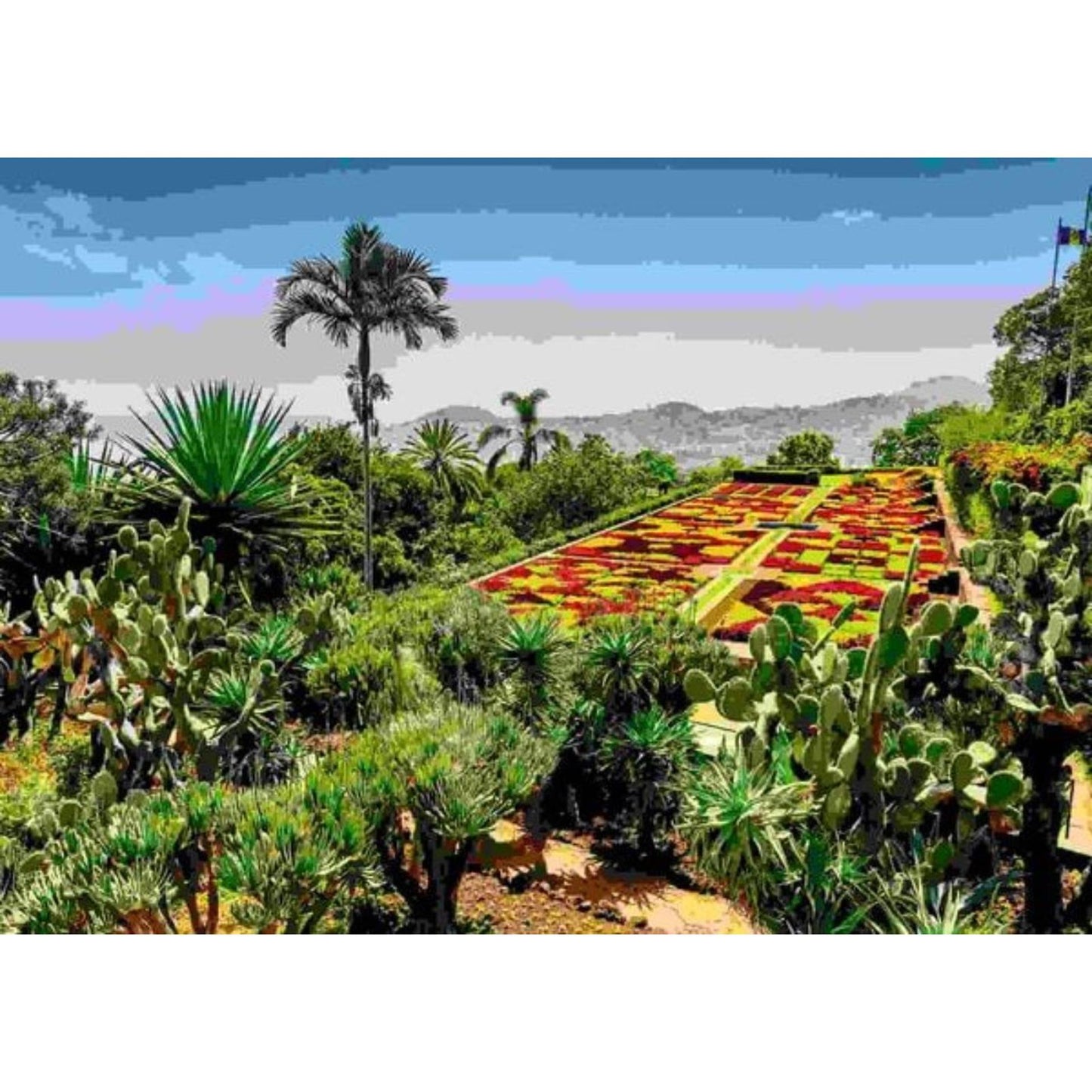 Ravensburger Puzzel botanical garden, madeira 1000pcs