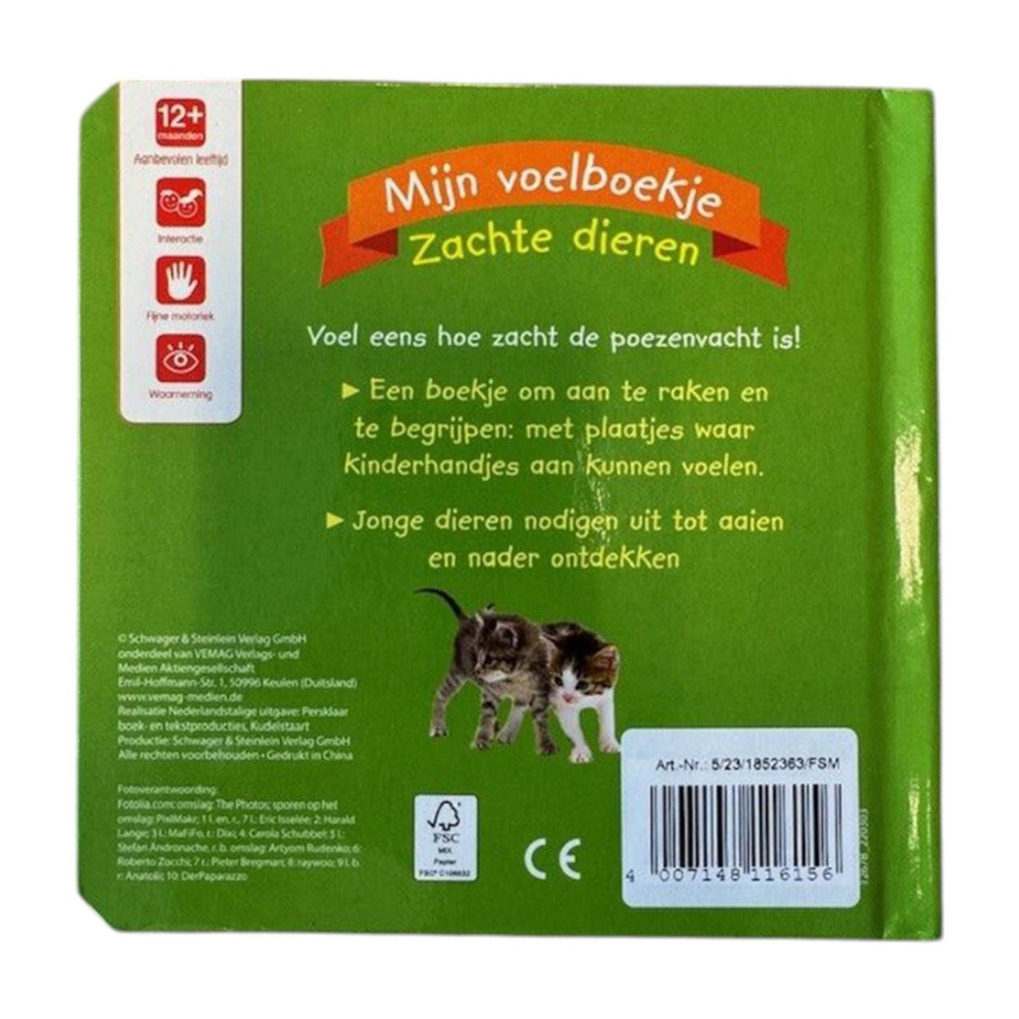 Schwager Steinlein Mijn voelboekje zachte dieren