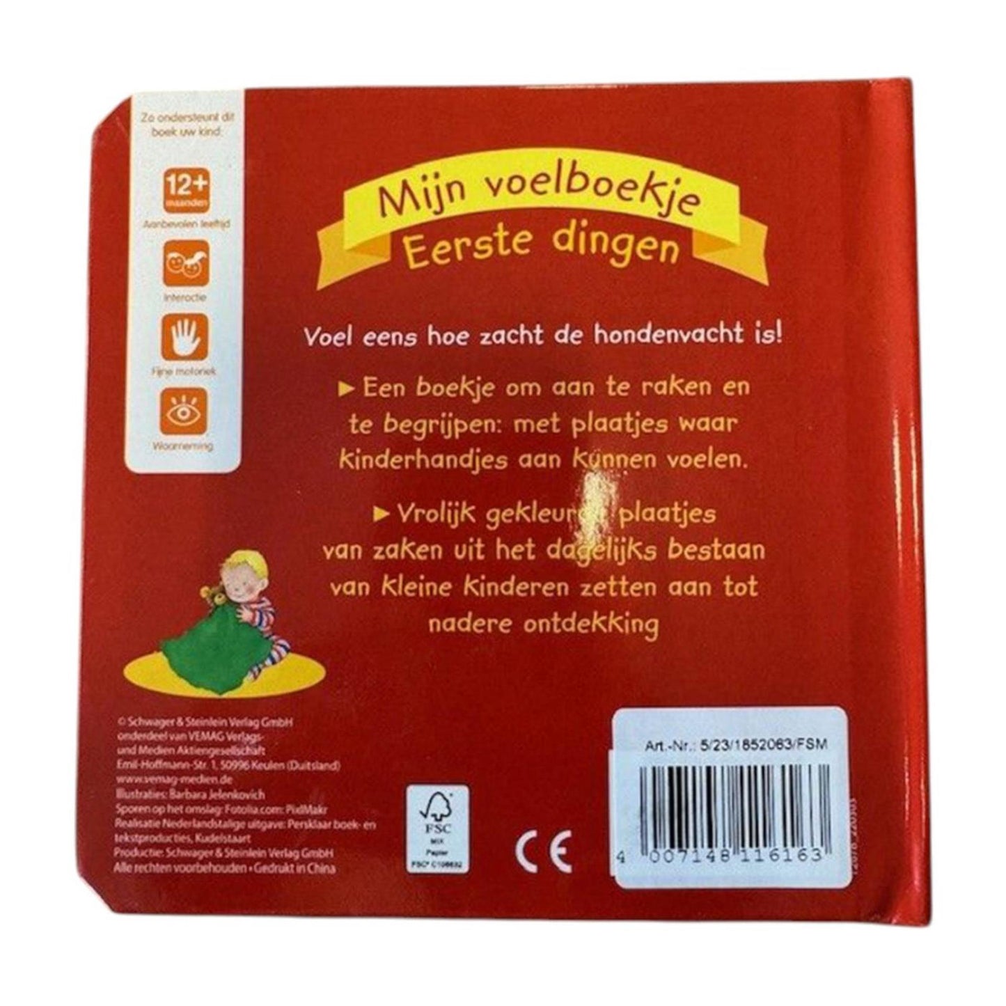 Schwager Steinlein Mijn voelboekje eerste dingen