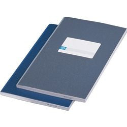 Kasboek A1812-1156 80g m2 16,5x21cm blauw geldkolom 100vel