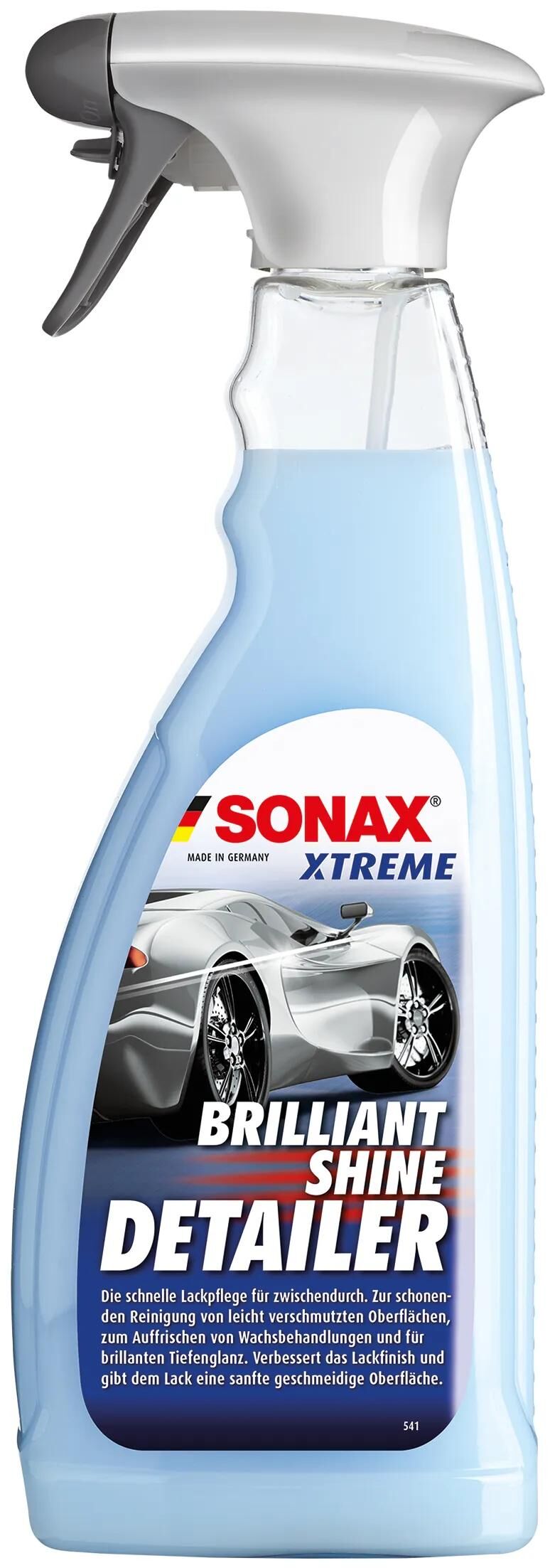 SONAX lackreiniger xtreme brillantshine detailer brilliant shine detailer xtreme 750ml