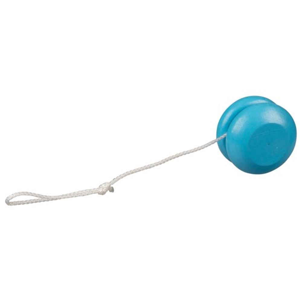 Houten Jojo, blauw. 5 cm. 4+